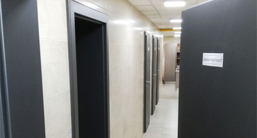 Plné laminátové dvere vo farbe Graphite metalic F503 ST2